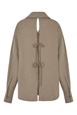 JOSEFINA SHIRT - ESPRESSO