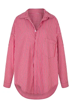 JUDE SHIRT - CHERRY STRIPE